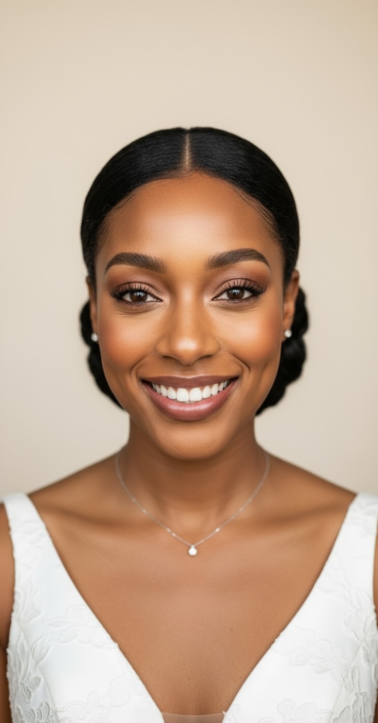 After Low Updo For Wedding